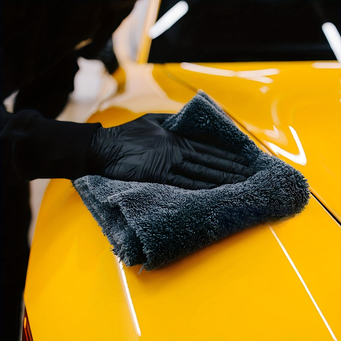 50 PCS Black Pure Nitrile Disposable Gloves, 5-Mil, Household Cleaning Gloves, Car Repair, Painting Operations, Kitchen Cleaning, Bathrooms, Durable, Stab Resistant, Piercing Textured Fingertips, Latex Free( S, M, L, XL) Local Warehouse, Fast Deliver